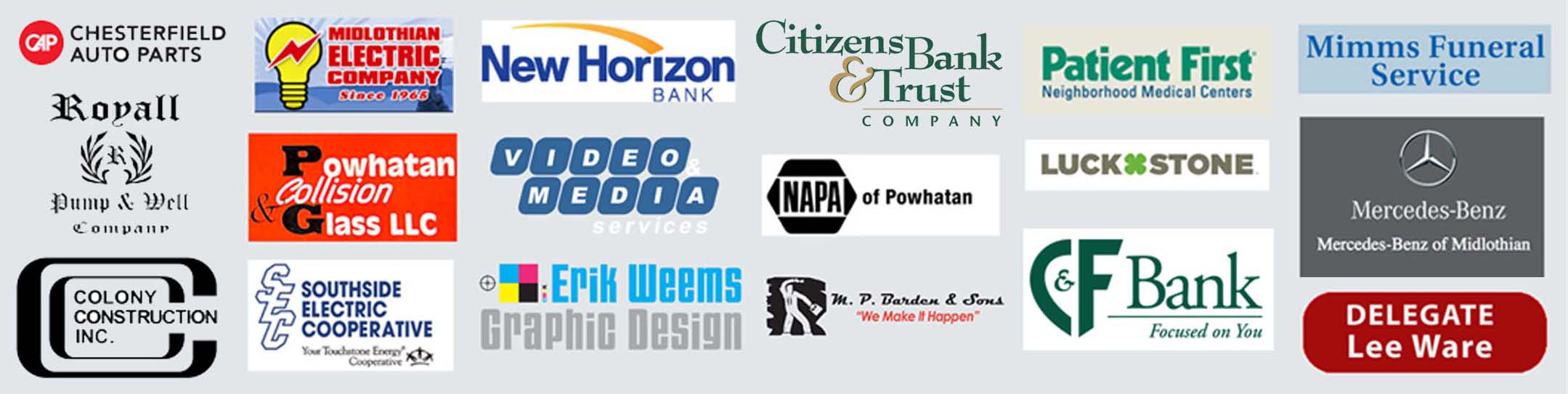 Powhatan Fair sponsors